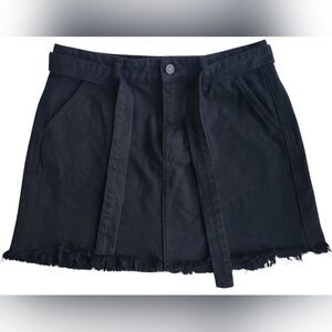 KanCan Black Denim Skirt